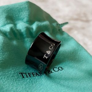 Tiffany and Co 1837 Titanium ring